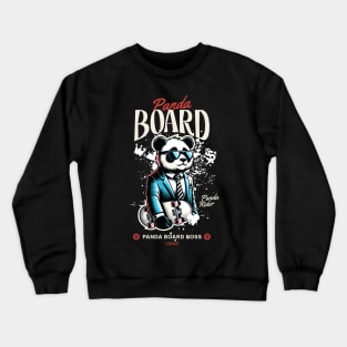 Panda Board Crewneck Sweatshirt
